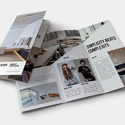 Brochure Design Outsourcing Service