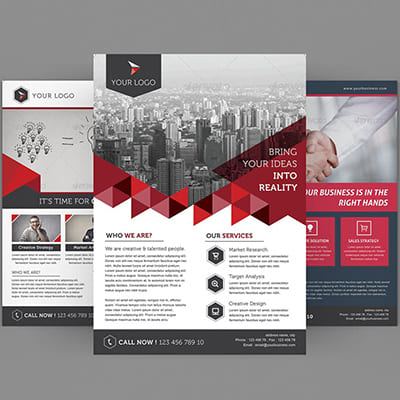 Flyer Design Outsourcing Service