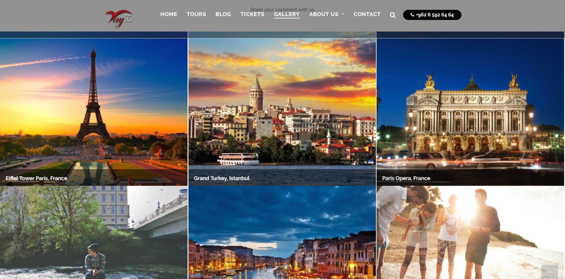 Web design marketing travel agency